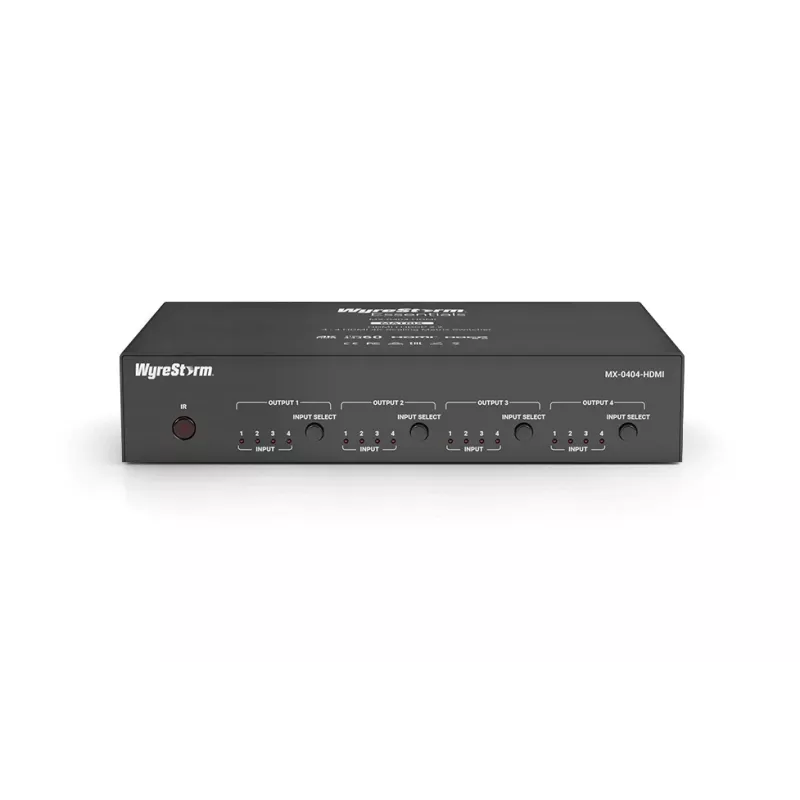 Wyrestorm 4x4 4K HDMI-matriisikytkin skaalaavilla lähdöillä