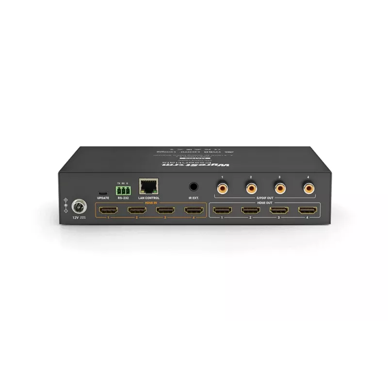 Wyrestorm 4x4 4K HDMI-matriisikytkin skaalaavilla lähdöillä
