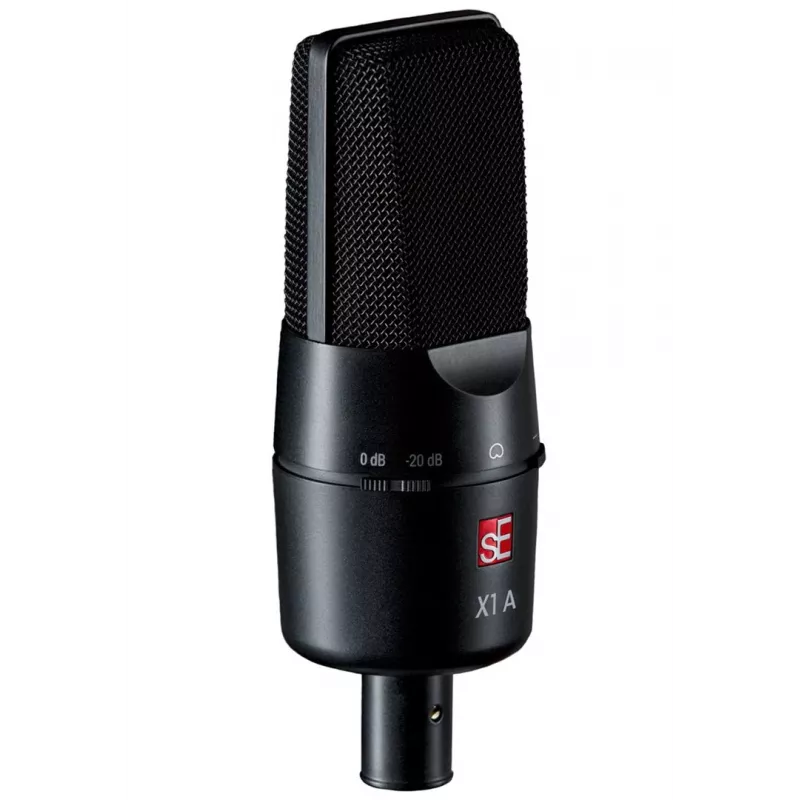 sE Electronics X1 A Black studio-kondensaattorimikrofoni