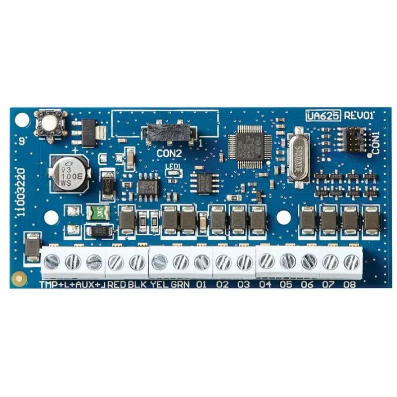 DSC HSM2208 NEO 8 lähdön moduulilaajennus, pienivirtaiset lähdöt