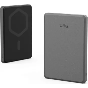 Urban Armor Gear UAG Ultra Slim Rugged varavirtalähde magneettinen langaton laturi 5000 mAh 20W musta