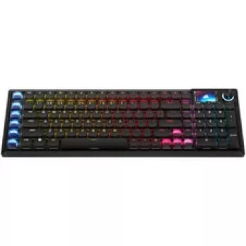 Corsair Vanguard Air 99 langaton pelinäppäimistö, optis-mekaaninen, matala profiili, 8K Polling, DE Layout - musta