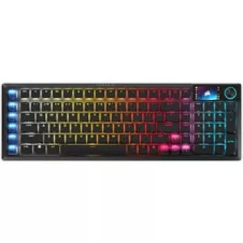 Corsair Vanguard Air 99 langaton pelinäppäimistö, optis-mekaaninen, matala profiili, 8K Polling, DE Layout - musta