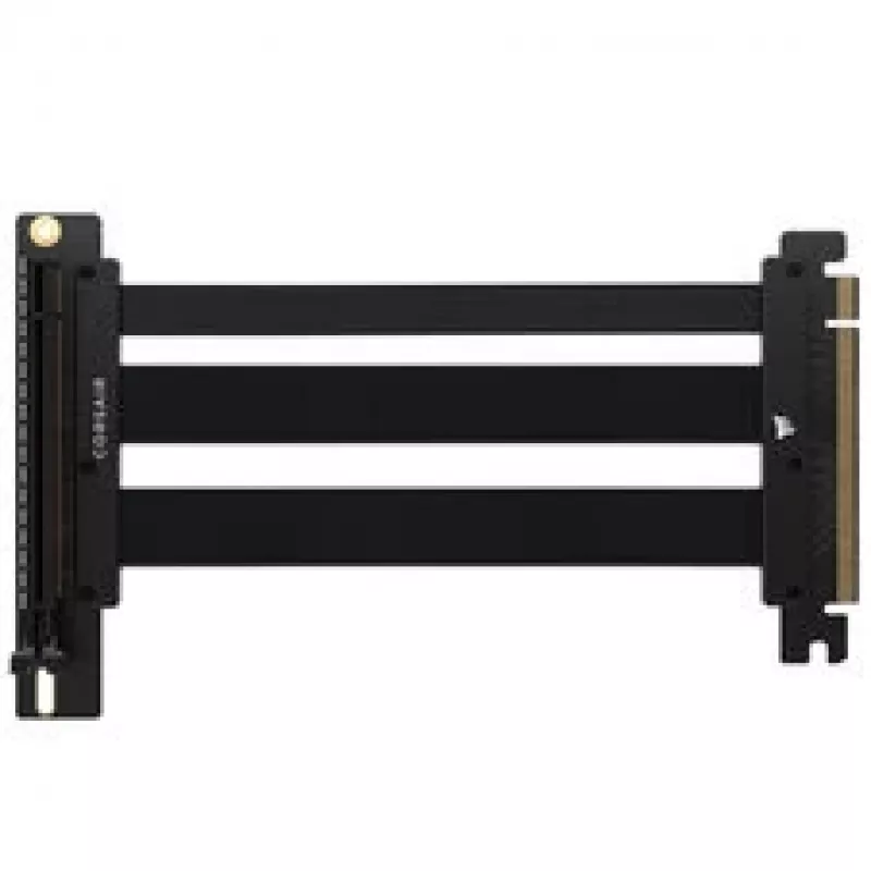 Corsair Premium PCIe 5.0 -riserkaapeli, 175 mm, x16-liitäntä - musta