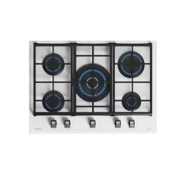 TEKA GZC 75330 XBC WH kaasuliesi, 5 poltinta, valkoinen, 75 cm