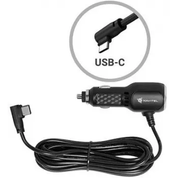 NAVITEL USB-C-autolaturi savukkeensytyttimen liitäntään