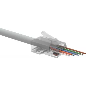 SOLARIX RJ45 Cat.5e UTP läpivientiliitin SXRJ45-5E-UTP-EASY (100 kpl)