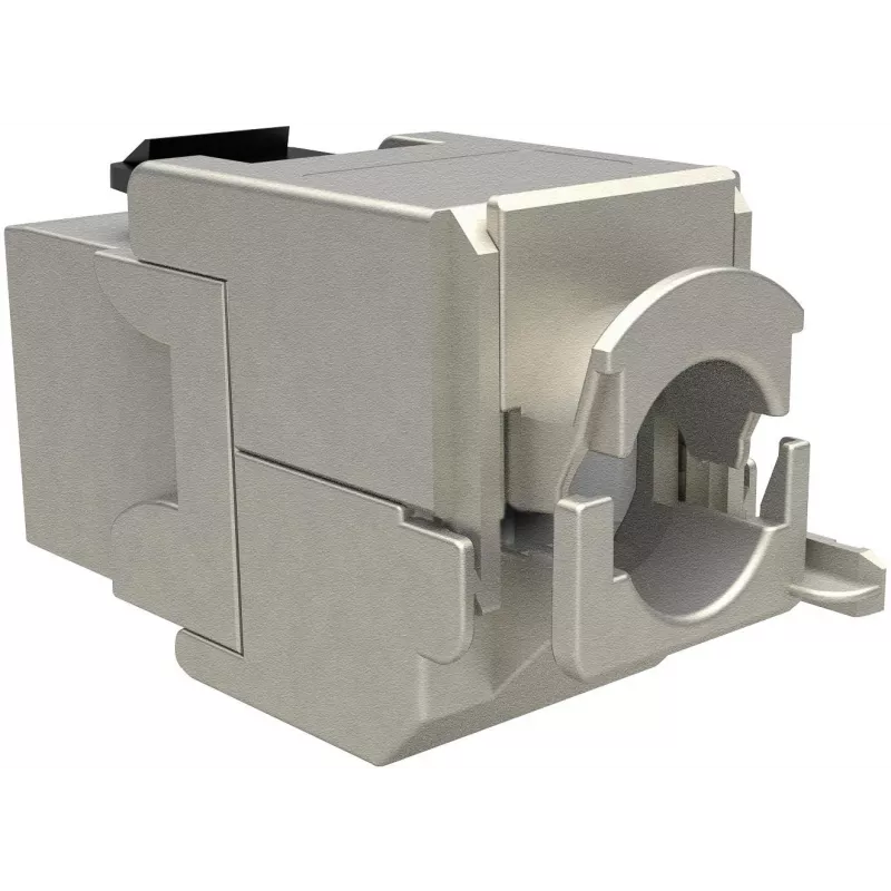 Solarix Cat.6A STP RJ45 Keystone -liitin työkaluton SXKJ-10G-STP-RAL-SA