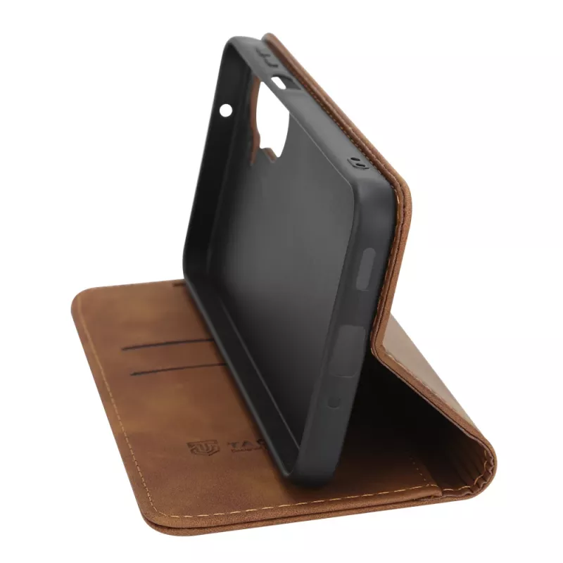 Tactical-kirjakotelo Xproof Galaxy A27 5G Mud Brown