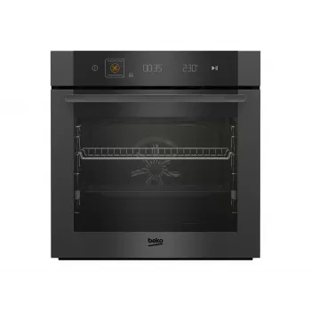 BEKO MBBIM10600MTPSWE kalusteisiin asennettava sähköuuni, 72L, pyrolyysipuhdistus, SteamAssist, musta