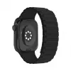 Mobilize silikoninen kelloranneke - magneettinen - Apple 38/40/41mm - musta