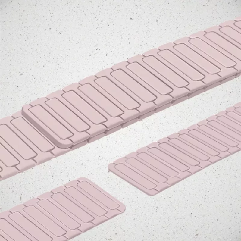 Mobilize silikoninen kelloranneke - magneettinen - Apple 38/40/41mm - pinkki