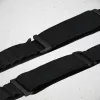 Mobilize nyloninen kelloranneke - Alpine - musta liitin - Apple 38/40/41mm - musta