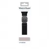 Mobilize nyloninen kelloranneke - Alpine - musta liitin - Apple 38/40/41mm - musta