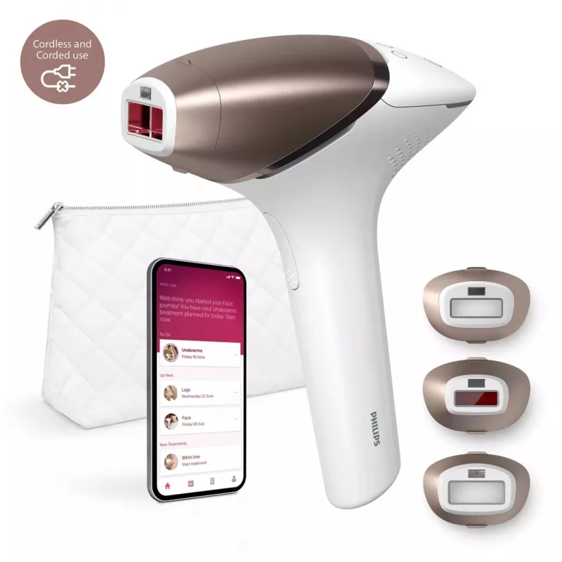 Philips Lumea IPL 9000 Series karvanpoistolaite SenseIQ-teknologialla BRI955/00