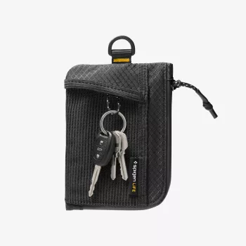SPIGEN LF300 pehmeä RFID-korttikotelo musta