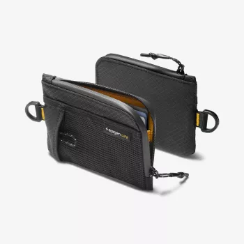 SPIGEN LF300 pehmeä RFID-korttikotelo musta