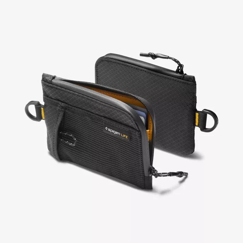 SPIGEN LF300 pehmeä RFID-korttikotelo musta