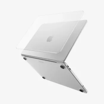 Spigen AirSkin MacBook Neo 13 2026 Frost Clear kova kuorikotelo