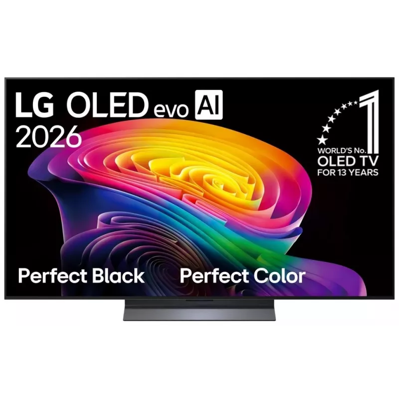 LG OLED55C61LA 55 tuuman 4K OLED evo Smart TV, webOS, musta