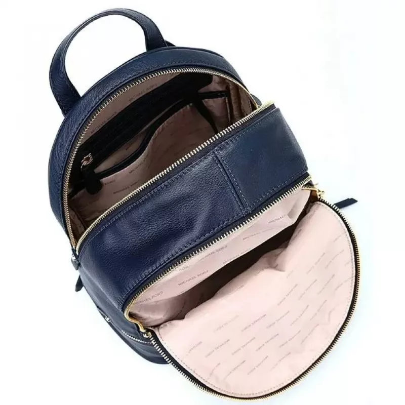 Michael Kors Rhea reppu Navy Saffiano nahka naisten 27x26x14 cm