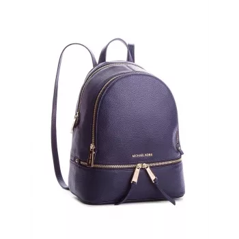 Michael Kors Rhea reppu Navy Saffiano nahka naisten 27x26x14 cm