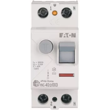 EATON xPole Home RCCB 40A 2P 30mA tyyppi AC 6kA vikavirtasuojakytkin