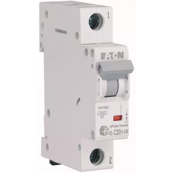 EATON HN-C20/1 johdonsuojakatkaisija MCB 20A 1-napainen C-käyrä 6kA 1 moduuli