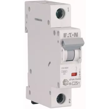 EATON HN-C25/1 MCB johdonsuojakatkaisija, 25A, 1-napainen, C-ominaiskäyrä, 6kA