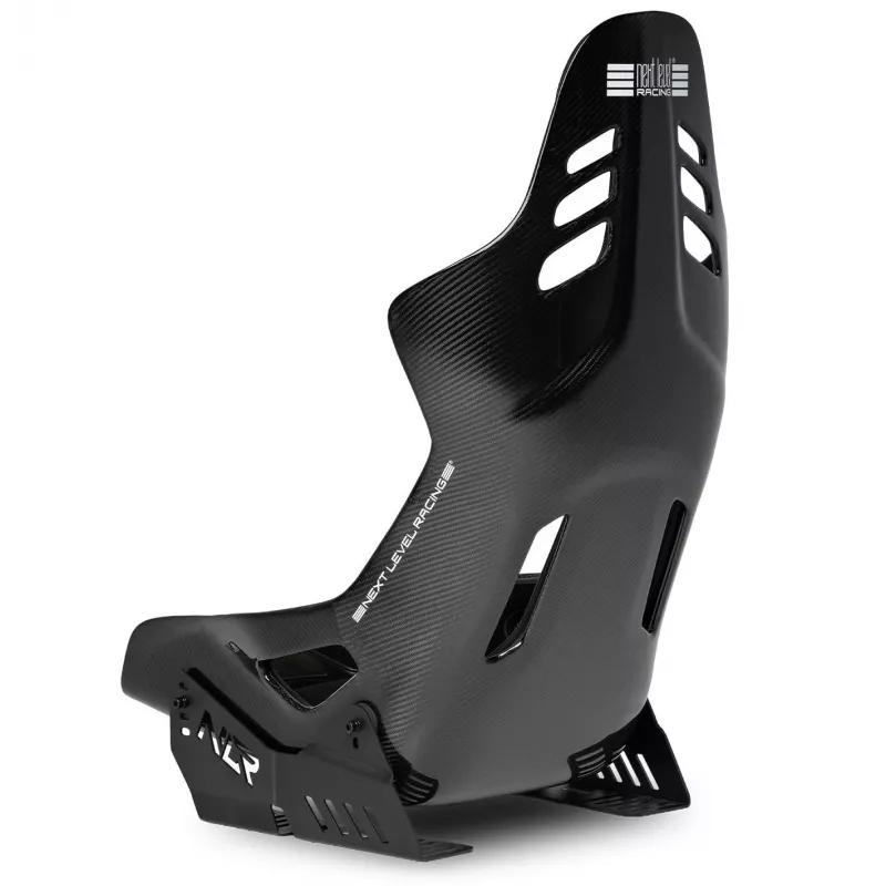 Next Level Racing ES3 Elite Sim Racing -istuin, Full Carbon Fibre Edition, musta