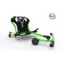 EzyRoller Spinner Pro X vihreä 360° jalkakäyttöinen go-kart yli 10-vuotiaille lapsille