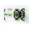 EzyRoller Spinner Pro X vihreä 360° jalkakäyttöinen go-kart yli 10-vuotiaille lapsille
