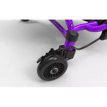 EzyRoller Drifter X jalkakäyttöinen drift-gokart 4-14-vuotiaille lapsille violetti