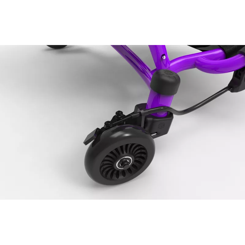 EzyRoller Drifter X jalkakäyttöinen drift-gokart 4-14-vuotiaille lapsille violetti