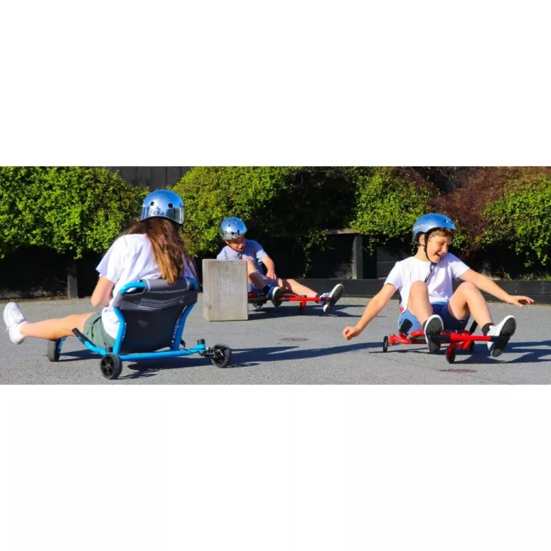 EzyRoller Drifter X jalkakäyttöinen drift-gokart 4-14-vuotiaille lapsille violetti
