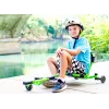 EzyRoller Drifter X jalkavoimalla kulkeva drift-kartti, 4–12 vuotta, limetinvihreä