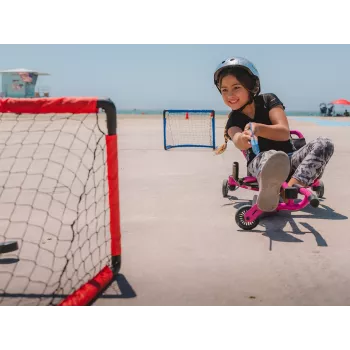EzyRoller EZ-HOCKEY jääkiekkosetti 4 pelaajalle (maalit, mailat, kiekot)