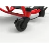 EzyRoller Spinner X ajoneuvo-gokart - jalkakäyttöinen 360° käännöksellä - punainen