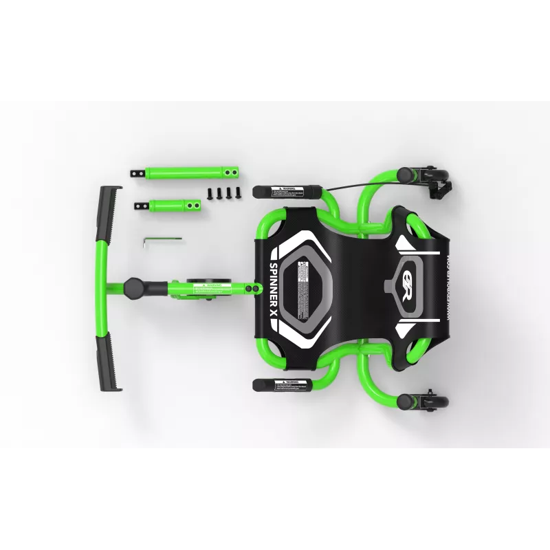 EzyRoller Spinner X vihreä 360° drift-ajoneuvo 4-12-vuotiaille lapsille
