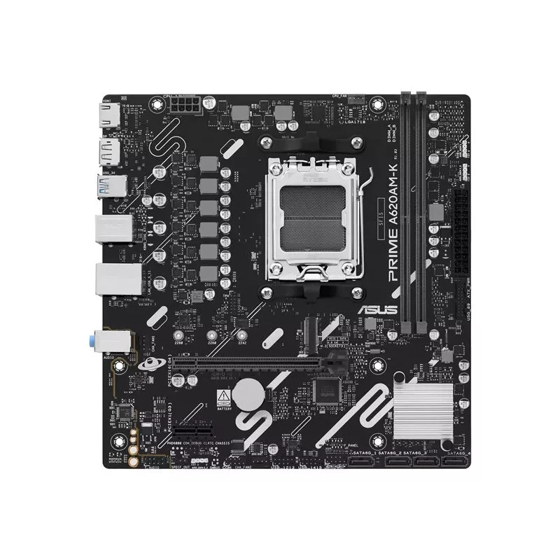 ASUS PRIME A620AM-K AMD AM5 A620 DDR5 Micro-ATX emolevy
