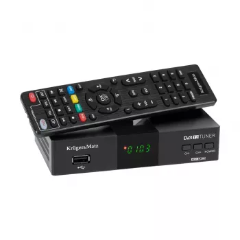 KRUGER & MATZ DVB-T2 H.265 HEVC viritin KM0550D