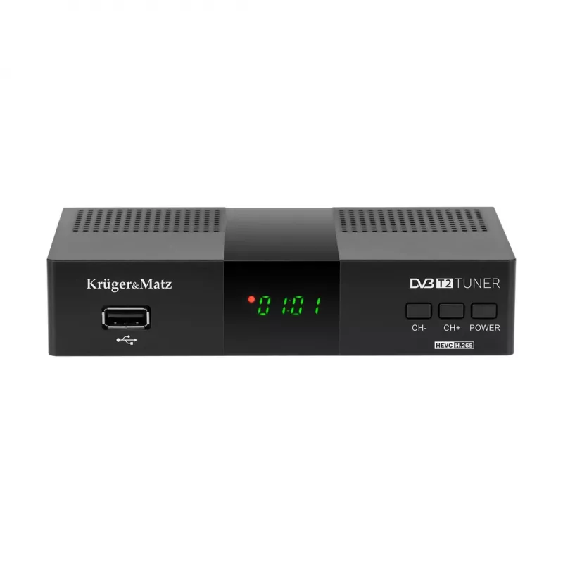 KRUGER & MATZ DVB-T2 H.265 HEVC viritin KM0550D