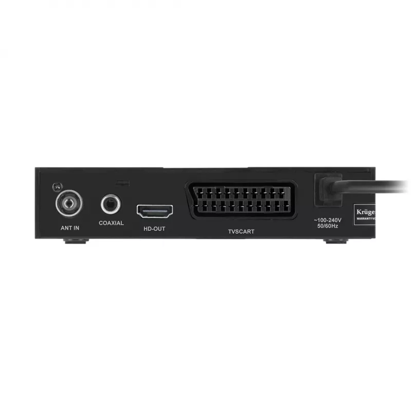 KRUGER & MATZ DVB-T2 H.265 HEVC viritin KM0550D