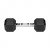 REBEL ACTIVE kumipinnoitetut valurautakäsipainot 2x5 kg