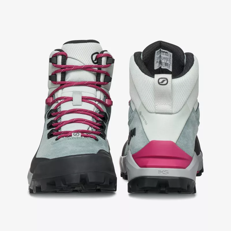 Scarpa Mustang TRK GTX naisten saappaat, Havupuunvihreä/Vadelma, koko 39