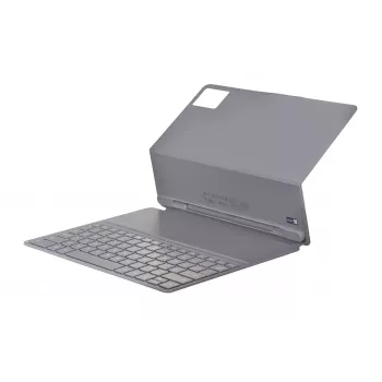Lenovo Idea Tab Plus Folio-näppäimistökotelo US-englanti QWERTY Storm Grey