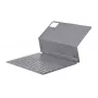 Lenovo Idea Tab Plus Folio-näppäimistökotelo US-englanti QWERTY Storm Grey