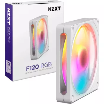 NZXT F120 RGB White 120mm -kotelotuuletin
