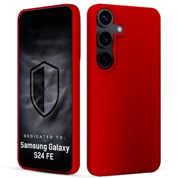 3MK PROTECTION Samsung Galaxy S24 FE - 3mk Hardy Mellow Case punainen