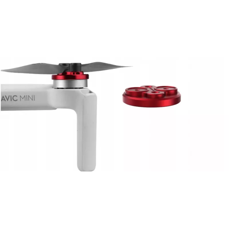 SUNNYLIFE moottorinsuojakannet DJI Mavic Mini 2 / Mini SE (4 kpl:n pakkaus) - musta